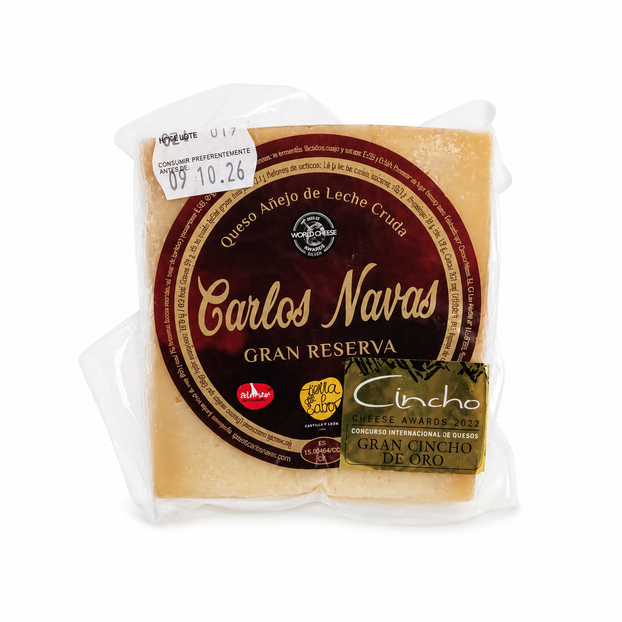 Cuña Queso añejo Gran Reserva - Carlos Navas