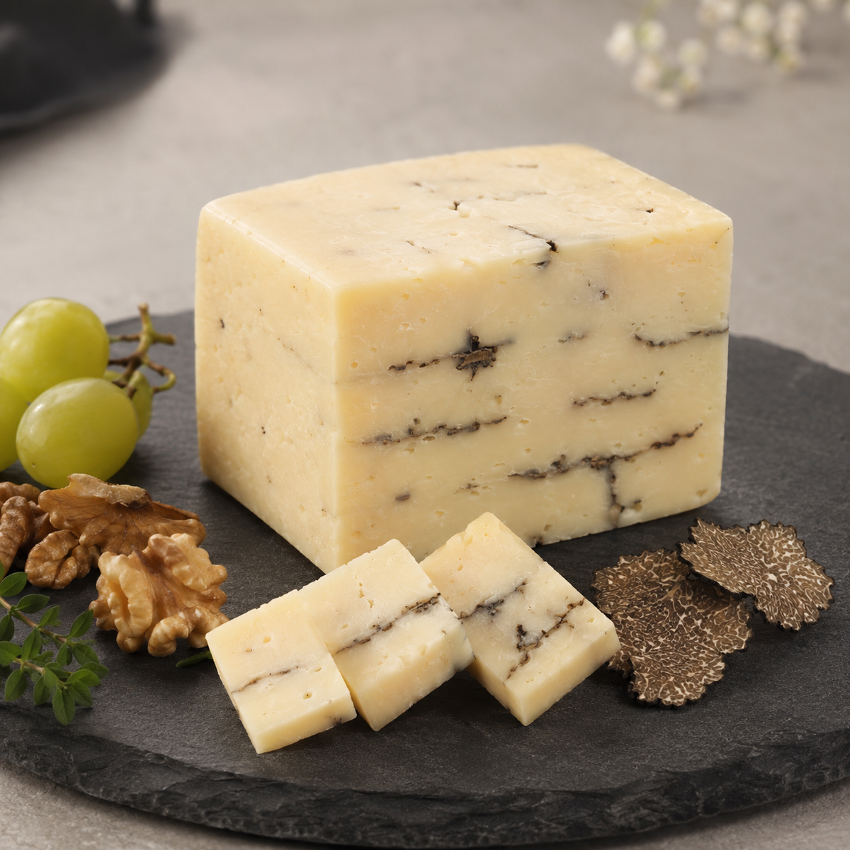 Cuña Queso de oveja con trufa - Capricho Castellano