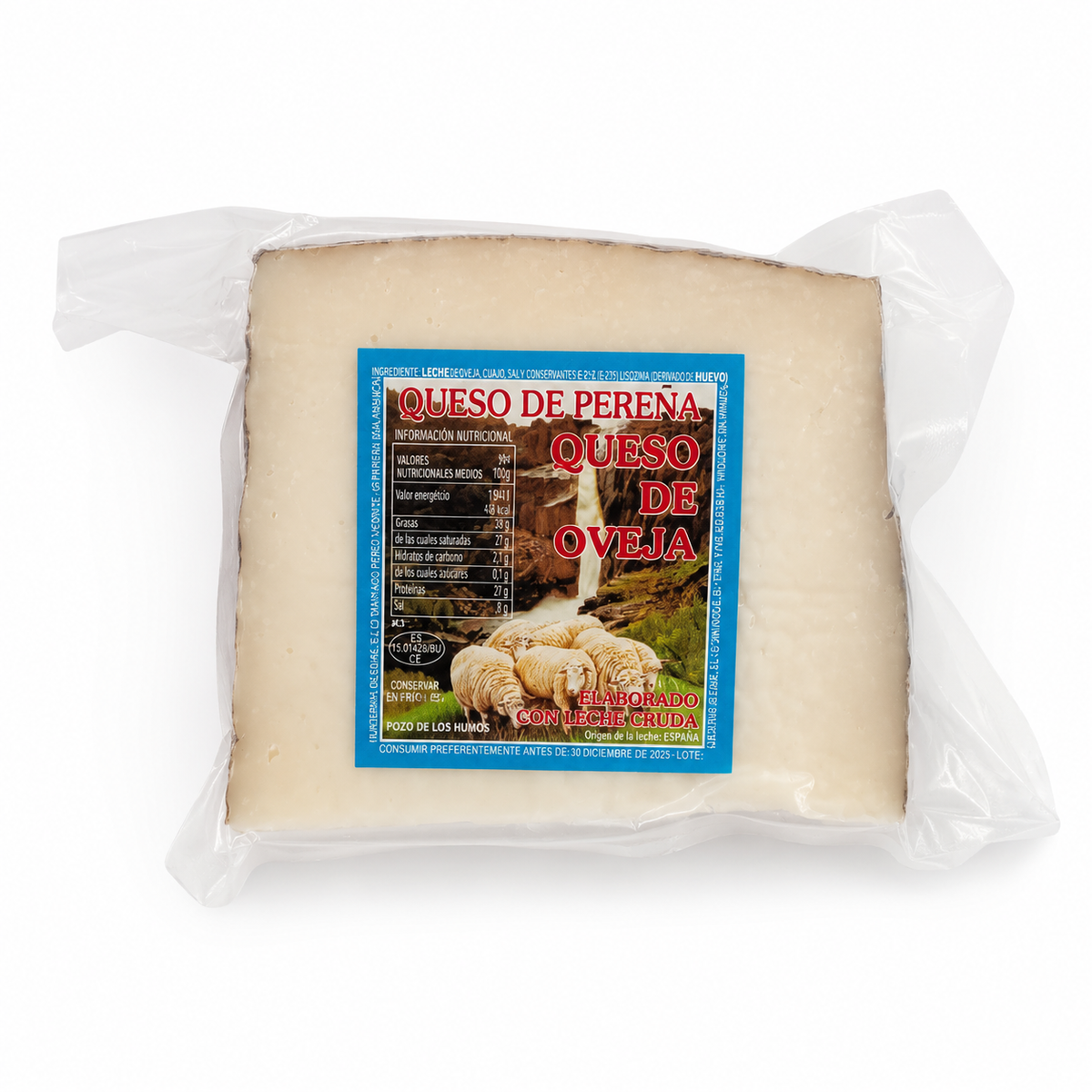 Queso de oveja semicurado - Pereña