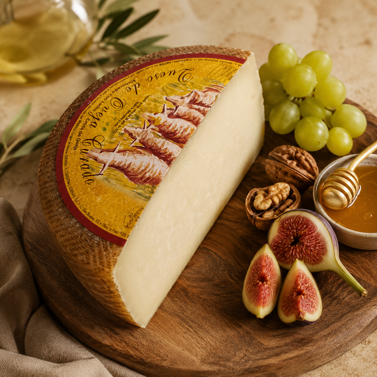 Queso de oveja curado - Rabadán de las Arribes