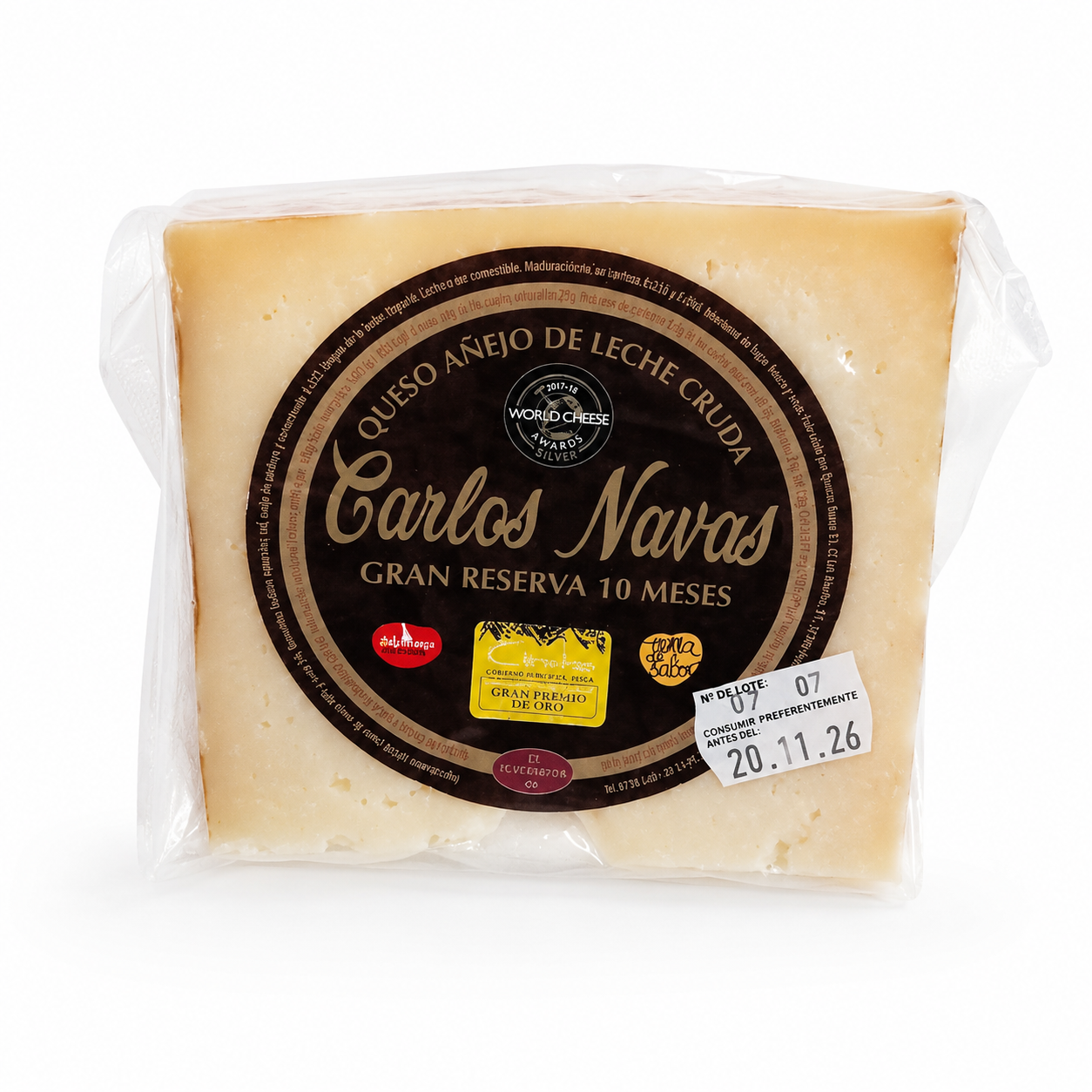 Queso de oveja 10 meses - Carlos Navas