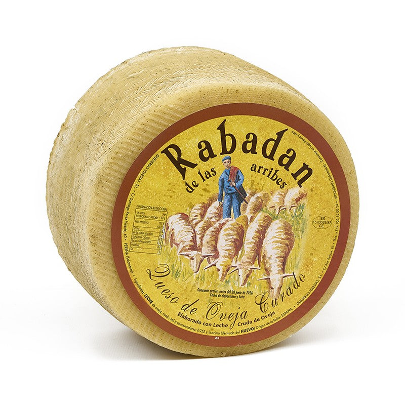 Queso de oveja curado - Rabadán de las Arribes